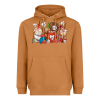 Meerkat Baseball Coffee Cups Heavyweight Hoodie - FaDigitalArtStudio