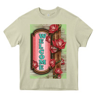 Mossy Western Red Roses Welcome Heavy Core Tee - LillyAllenDesigns