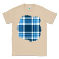 Mushroom Winter Tartan Patch Classic Tee - BundleAndBundleShop