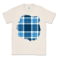 Natural Winter Tartan Patch Classic Tee - BundleAndBundleShop