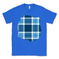 True Royal Winter Tartan Patch Classic Tee - BundleAndBundleShop