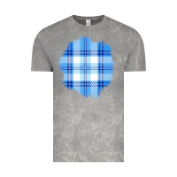 Cloud Rock Winter Tartan Patch Vintage Tee - BundleAndBundleShop
