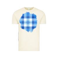Vintage Arctic Winter Tartan Patch Vintage Tee - BundleAndBundleShop