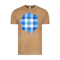 Vintage Camel Winter Tartan Patch Vintage Tee - BundleAndBundleShop