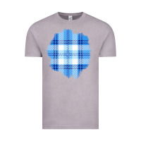Vintage Zinc Winter Tartan Patch Vintage Tee - BundleAndBundleShop