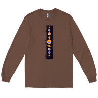 Chestnut Planets Colour Long Sleeve Tee - Bettercallsaul