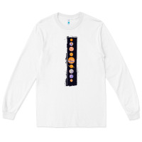 White Planets Colour Long Sleeve Tee - Bettercallsaul