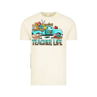 Vintage Arctic Teacher Life With Truck Vintage Tee - BundleAndBundleShop