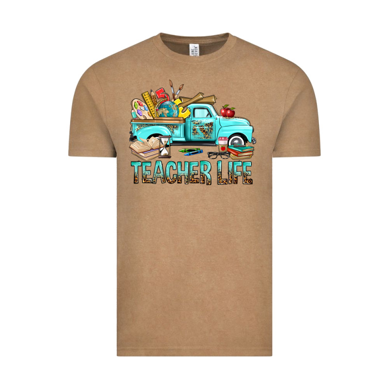 Teacher Life With Truck Vintage Tee by BundleAndBundleShop | Teevron