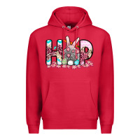 Cardinal Easter Day Hop bunny Premium Hoodie - OliviaCreatesArt