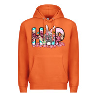 Carrot Easter Day Hop bunny Premium Hoodie - OliviaCreatesArt