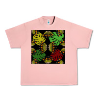 Salmon african and leaf seamless pattern Urban Heavy Tee - BundleAndBundleShop
