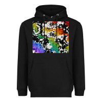 Black rainbow pride cowhide tumbler Heavyweight Hoodie - FaDigitalArtStudio
