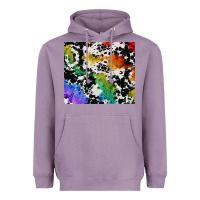 Rainbow Pride Cowhide Tumbler Heavyweight Hoodie | Teevron