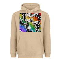 Mushroom rainbow pride cowhide tumbler Heavyweight Hoodie - FaDigitalArtStudio