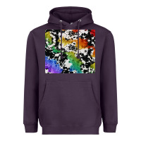 Plum rainbow pride cowhide tumbler Heavyweight Hoodie - FaDigitalArtStudio