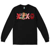 Black xoxo cupid Long Sleeve Tee - RanaPortraitStore