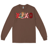 Chestnut xoxo cupid Long Sleeve Tee - RanaPortraitStore