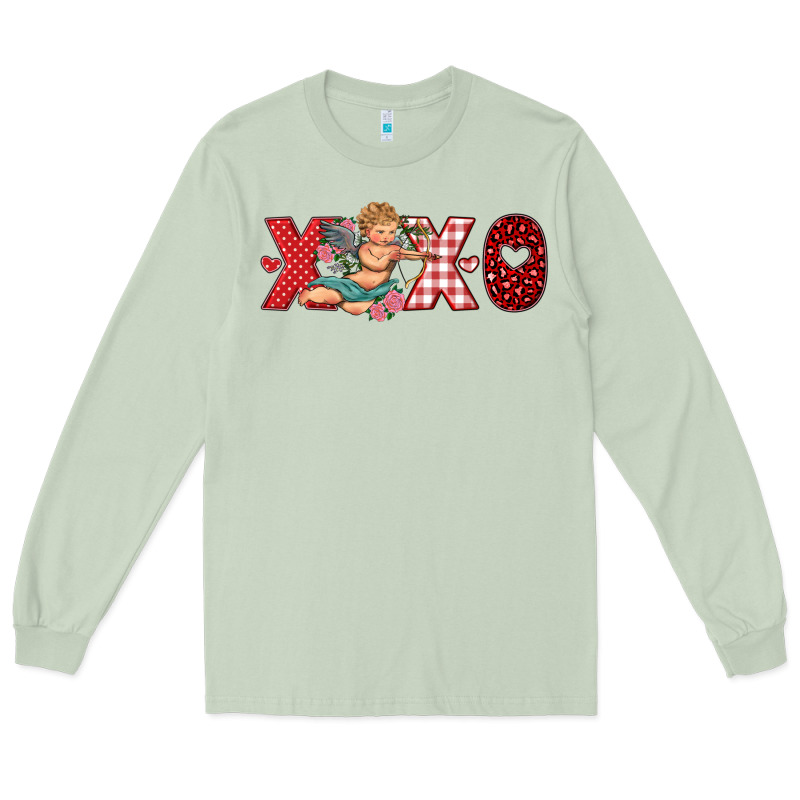 Xoxo Cupid Long Sleeve Tee by RanaPortraitStore | Teevron