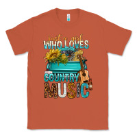 Copper Just A Girl Who Loves Country Music Classic Tee - BundleAndBundleShop