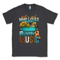 Smoke Just A Girl Who Loves Country Music Classic Tee - BundleAndBundleShop