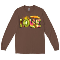 Chestnut love kiwi Long Sleeve Tee - RanaPortraitStore