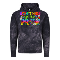 Cloud Black LGBTQ+ Don't Hide Your Pride Vintage Hoodie - BundleAndBundleShop