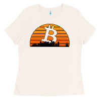 Bone bitcoin new orleans retro sunset Ladies Tee - Jasminsmagicworld