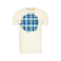 Vintage Arctic Winter Tartan Patch Vintage Tee - BundleAndBundleShop
