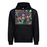 Black easter Urban Hoodie - CowhideDigitalArt