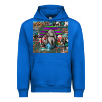 Cobalt easter Urban Hoodie - CowhideDigitalArt