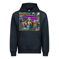 Navy easter Urban Hoodie - CowhideDigitalArt