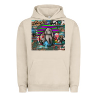 Pigment French Oak easter Urban Hoodie - CowhideDigitalArt