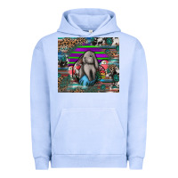 Pigment Grape Ice easter Urban Hoodie - CowhideDigitalArt