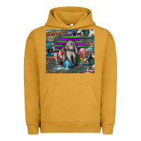 Pigment Peanut Butter easter Urban Hoodie - CowhideDigitalArt