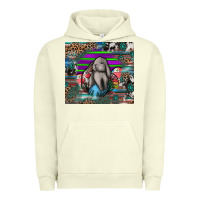 Pigment Pistachio easter Urban Hoodie - CowhideDigitalArt