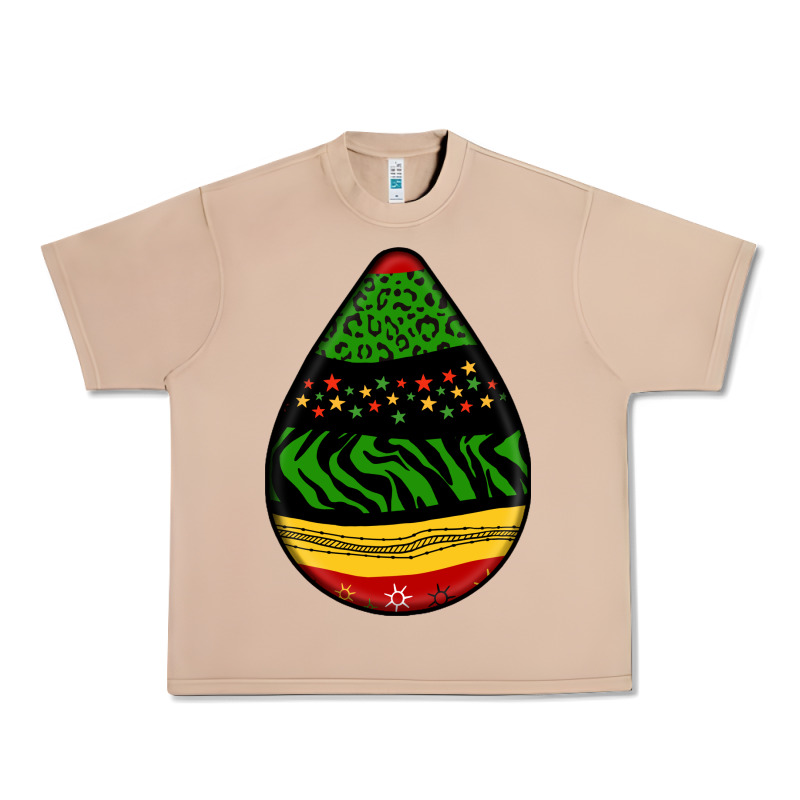 Teardrop African Pattern Urban Heavy Tee by BundleAndBundleShop | Teevron