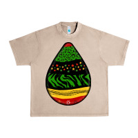French Oak teardrop african pattern Urban Heavy Tee - BundleAndBundleShop