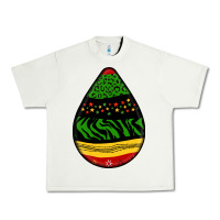Pistachio teardrop african pattern Urban Heavy Tee - BundleAndBundleShop