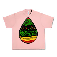 Salmon teardrop african pattern Urban Heavy Tee - BundleAndBundleShop