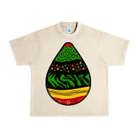 Sandshell teardrop african pattern Urban Heavy Tee - BundleAndBundleShop