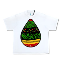 White teardrop african pattern Urban Heavy Tee - BundleAndBundleShop