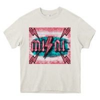 Cream western mini pink glitter Heavy Core Tee - BarkalooDesign
