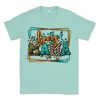 Seafoam leopard camo boy mama Mother's Day Classic Tee - LillyAllenDesigns