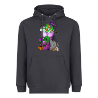 Smoke Halloween Cold Drink Frappe With Tombstone Heavyweight Hoodie - FaDigitalArtStudio