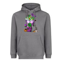 Storm Halloween Cold Drink Frappe With Tombstone Heavyweight Hoodie - FaDigitalArtStudio