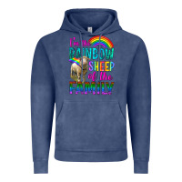 Vintage Denim I'm The Rainbow Sheep Of The Family Vintage Hoodie - BundleAndBundleShop