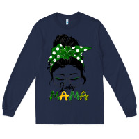 Navy Lucky Mama Long Sleeve Tee - Bettercallsaul