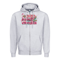 Heather Grey my god is stronger than cancer Zipper Hoodie - CowGirlArtShop
