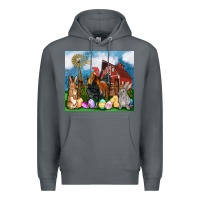 Rock Farm animals 20oz Premium Hoodie - OliviaCreatesArt